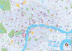 London Front Map