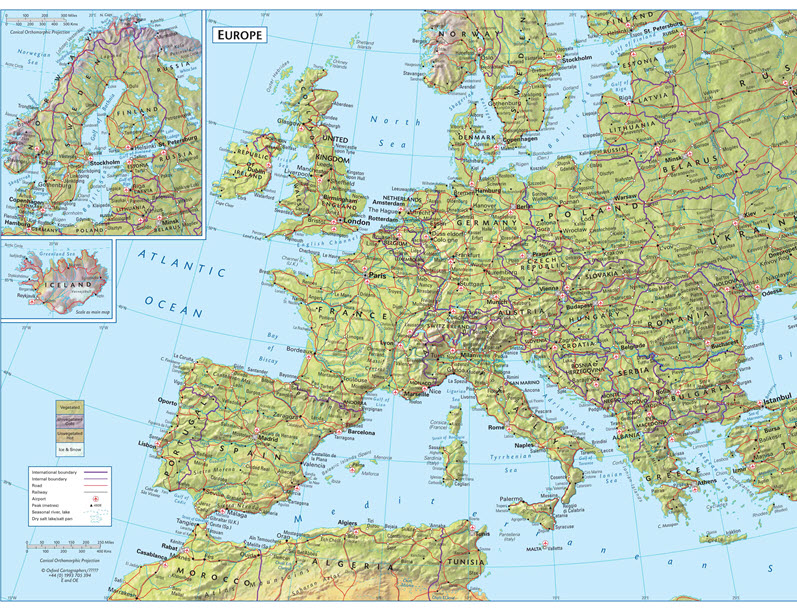 Europe Map