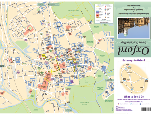 Experience Oxfordshire Deluxe Location Map