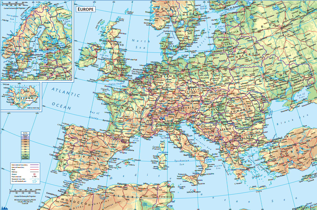 Europe Map