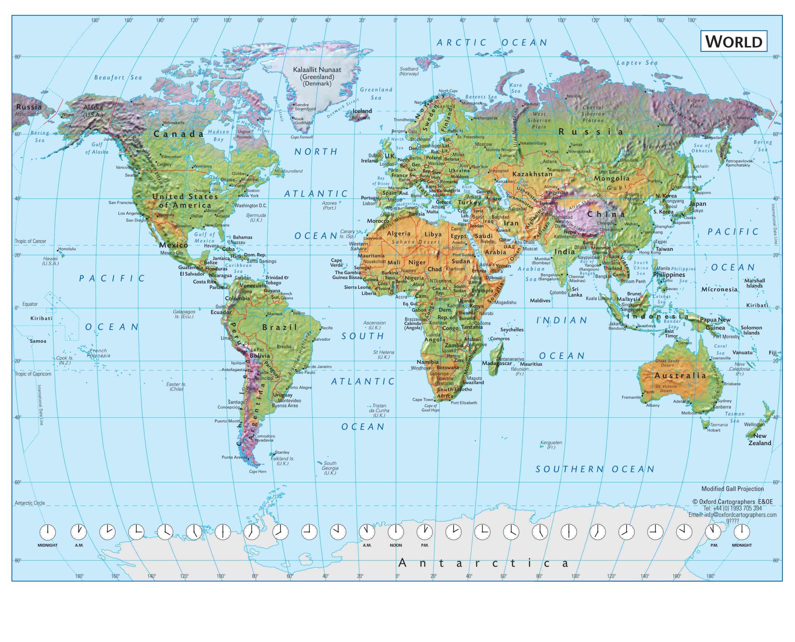 Environmental World Map