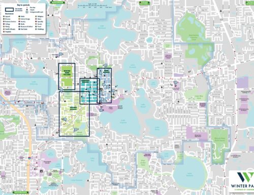 Winter Park Chamber of Commerce custom location map